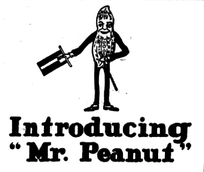 Origin of Mr. Peanut from Planters