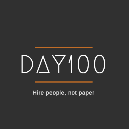 Canva day100  logo 