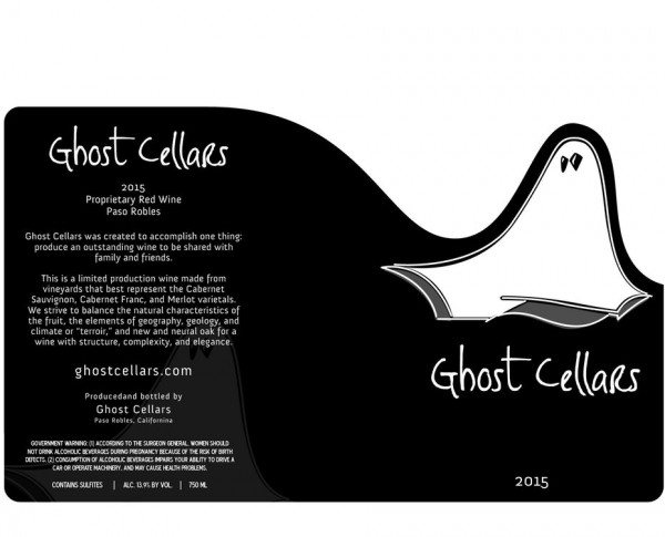 Ghost Cellars wine  logo 