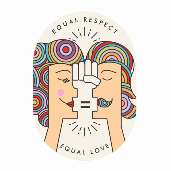 Equal respect equal love  logo 