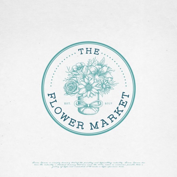 The Flower Market  logo 