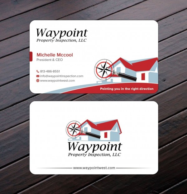 Waypoint Property Inspection business card