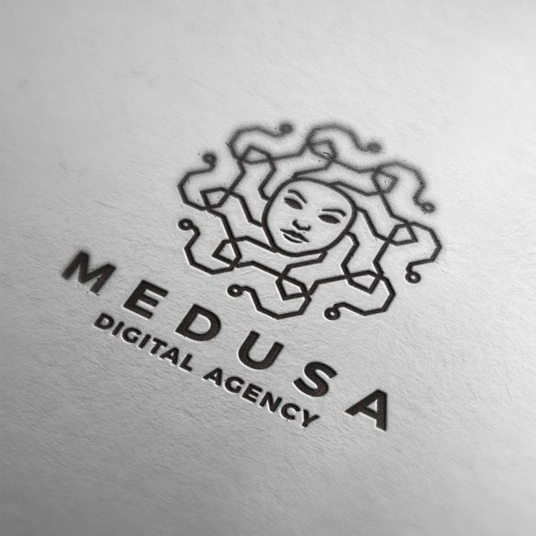 Medusa digital agency  logo 