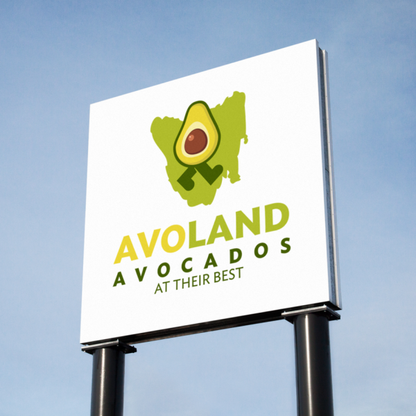  logo  for a Tasmania's first commercial avocado farm