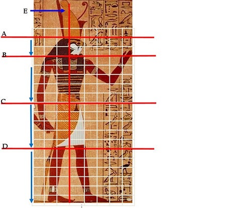 egyptian grid design