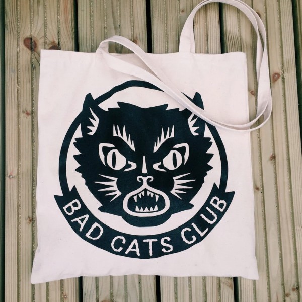 Bad cats club  logo 