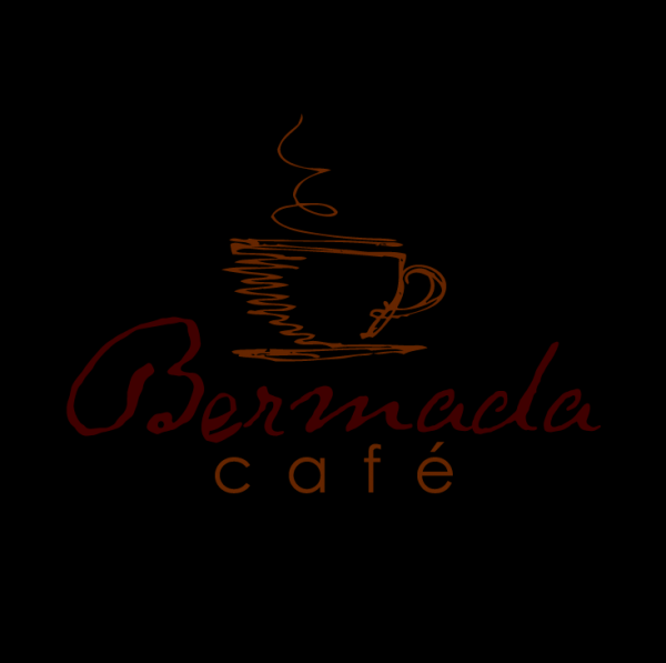 sketchy minimal cafe  logo  design