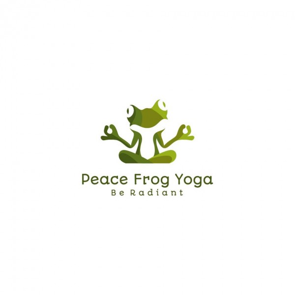 Peace Frog Yoga  logo 