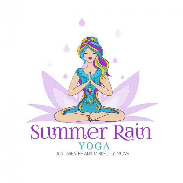 Summer Rain Yoga  logo 