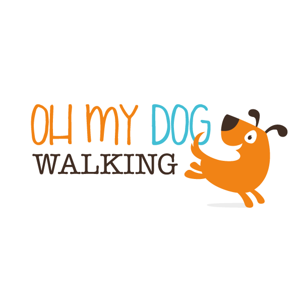 Oh My Dog Walking  logo 