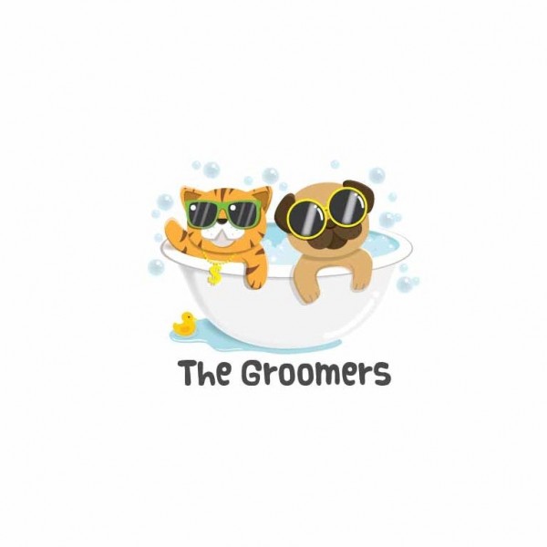 The Groomers  logo 