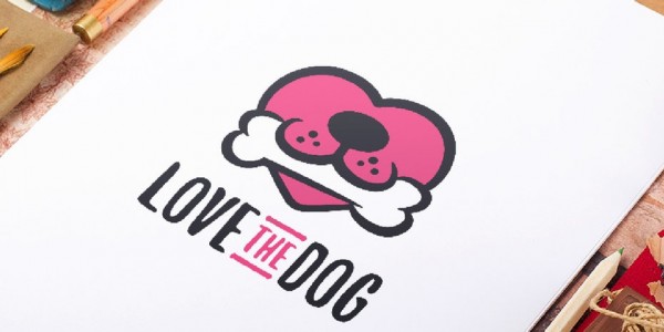 Love the Dog  logo 