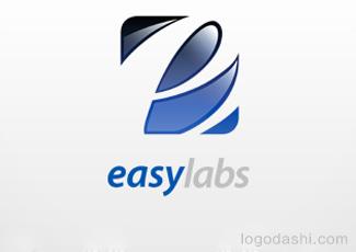 Easylabs標志logo設(shè)計，品牌vi設(shè)計