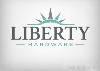 LIBERTY標志logo設(shè)計，品牌vi設(shè)計