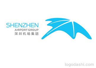 深圳寶安國際機場標志logo設(shè)計，品牌vi設(shè)計