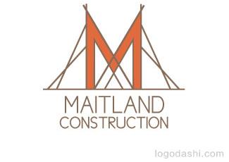 MAITLAND建設(shè)標(biāo)志logo設(shè)計，品牌vi設(shè)計