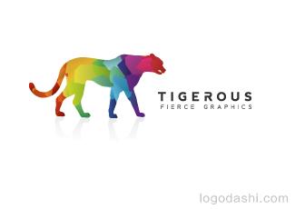 Tigerous標(biāo)志標(biāo)志logo設(shè)計，品牌vi設(shè)計