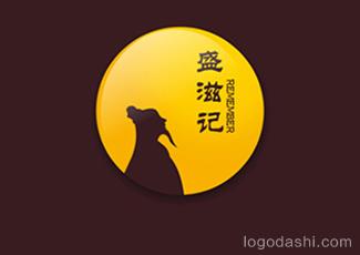 盛滋記logo標志logo設(shè)計，品牌vi設(shè)計