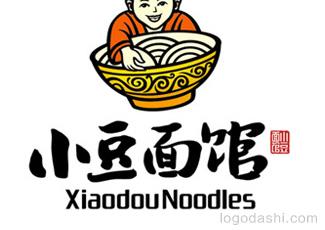 小豆面館logo欣賞標(biāo)志logo設(shè)計，品牌vi設(shè)計