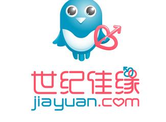 世紀(jì)佳緣吉祥物標(biāo)志logo設(shè)計(jì)，品牌vi設(shè)計(jì)