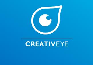 CREATIVEYE標志logo設計，品牌vi設計