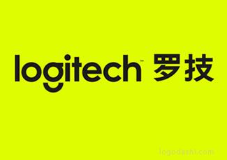 羅技（Logitech）標志logo設(shè)計，品牌vi設(shè)計