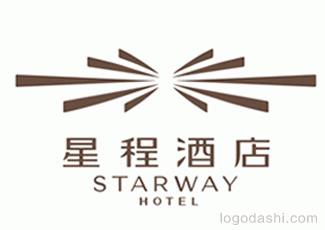 星程酒店標(biāo)志logo設(shè)計(jì)，品牌vi設(shè)計(jì)