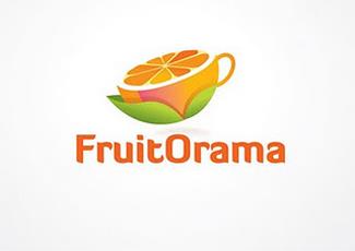 Fruitorama標(biāo)志logo設(shè)計(jì)，品牌vi設(shè)計(jì)