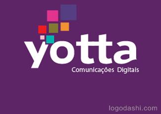 Yotta標志標志logo設計，品牌vi設計