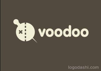 Voodoo巫術logo標志logo設計，品牌vi設計