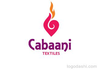 Cabaani服裝品牌標志logo設計，品牌vi設計