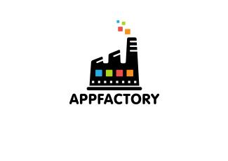 appfactory標(biāo)志標(biāo)志logo設(shè)計(jì)，品牌vi設(shè)計(jì)