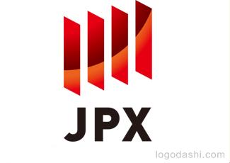 JPX日本交易所集團標(biāo)志logo設(shè)計，品牌vi設(shè)計