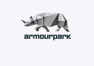 armourpark標志logo設(shè)計，品牌vi設(shè)計