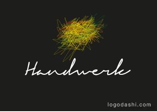 Handwerk商標標志logo設(shè)計，品牌vi設(shè)計