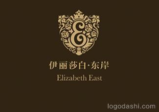 伊麗莎白東岸標(biāo)志logo設(shè)計，品牌vi設(shè)計