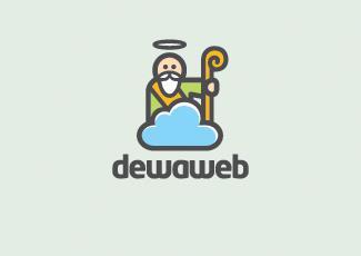 Dewaweb標(biāo)志標(biāo)志logo設(shè)計(jì)，品牌vi設(shè)計(jì)