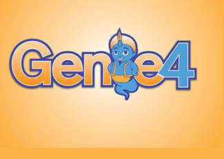 Genie4標(biāo)志logo設(shè)計(jì)，品牌vi設(shè)計(jì)