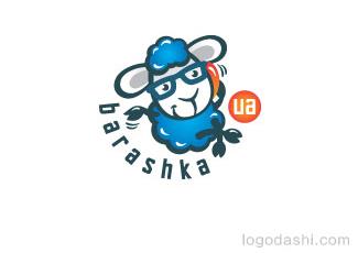 barashka網(wǎng)上商店標(biāo)志logo設(shè)計(jì)，品牌vi設(shè)計(jì)