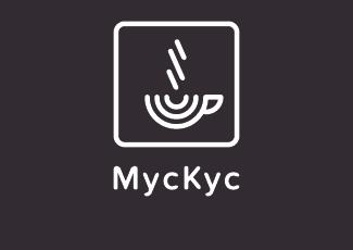 MycKyc咖啡館標志logo設計，品牌vi設計