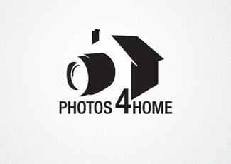 photos4home標(biāo)志logo設(shè)計(jì)，品牌vi設(shè)計(jì)