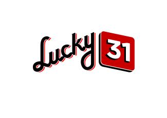 Lucky31標志logo設計，品牌vi設計