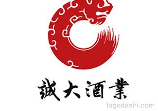 成大酒業(yè)標(biāo)志logo設(shè)計，品牌vi設(shè)計