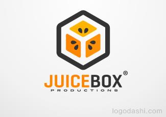 JuiceBox標(biāo)志標(biāo)志logo設(shè)計(jì)，品牌vi設(shè)計(jì)