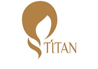 TITAN假發(fā)店標(biāo)志logo設(shè)計(jì)，品牌vi設(shè)計(jì)