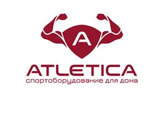 Atletica體育器材標志logo設計，品牌vi設計