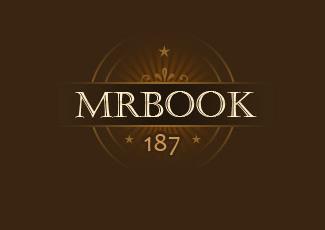 mrbook187標(biāo)志logo設(shè)計(jì)，品牌vi設(shè)計(jì)