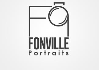 Fonville畫像標志logo設計，品牌vi設計