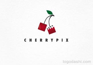 cherrypix標(biāo)志logo設(shè)計，品牌vi設(shè)計